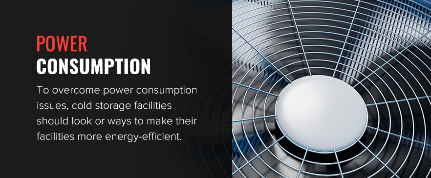 Power Consumption in Warehouses