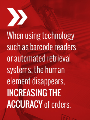Improved Accuracy Warehouse Technology