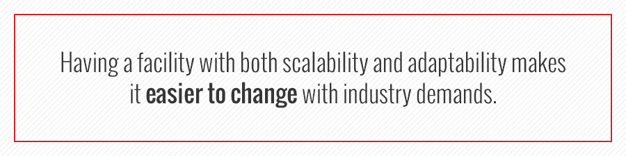 Warehouse Scalability and Adaptability