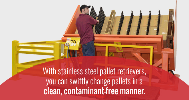 Benefits of Stainless Steel Pallet Retrievers