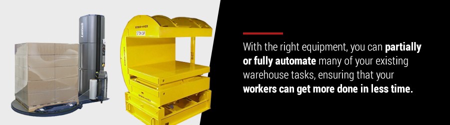 Using the Right Equipment in the Warehouse