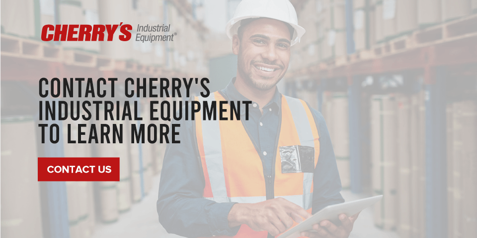 Contact Cherry's Industrial equipment