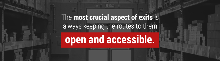 Exit Route Safety Regulations OSHA
