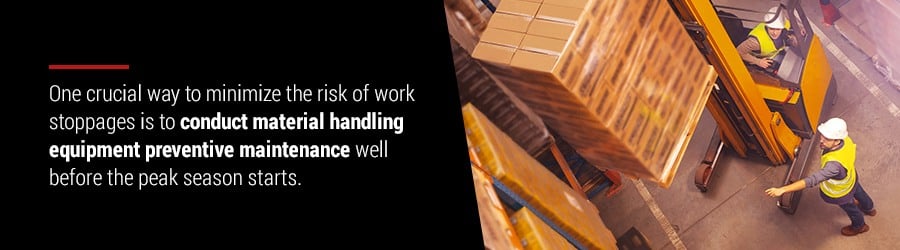 Importance of Warehouse Equipment Preventative Maintenance