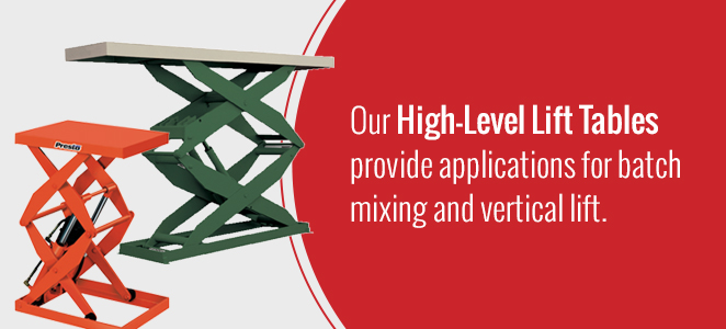 High-Level Lift Tables