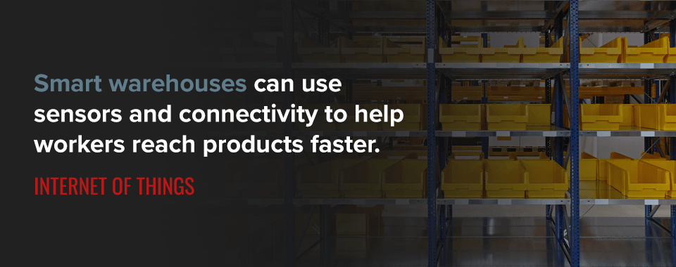 Smart warehouse updates