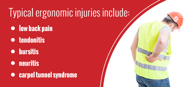 Ergonomic Injuries | Cherry's Industrial Equipment