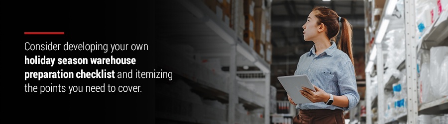 Planning for Peak Holiday Season in your Warehouse