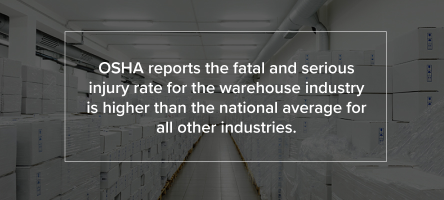 OSHA reports injury rate