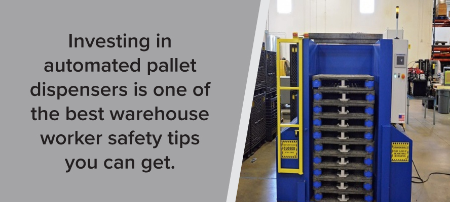 Automated Pallet Dispensers and Warehouse Injuries | Cherry's Industrial