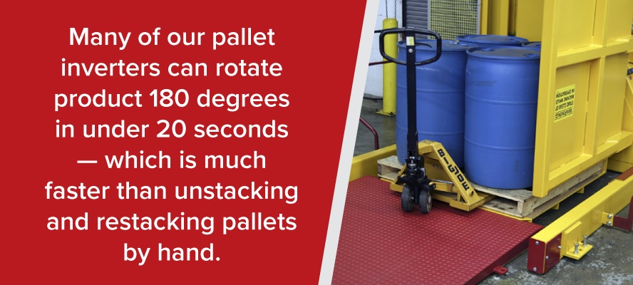 Pallet Inverter Speeds
