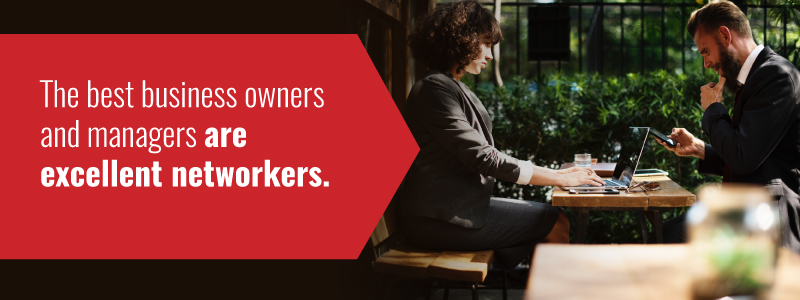 best business owners are networkers