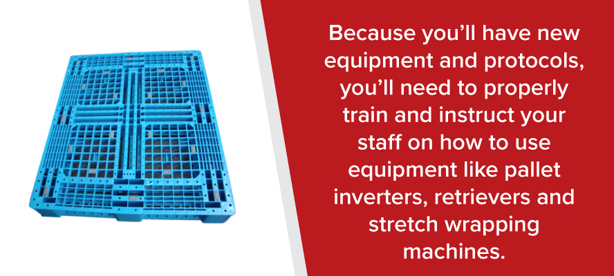 Training on Plastic Pallet Usage | Cherry's Industrial Equipment