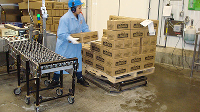 Sanitary lift table
