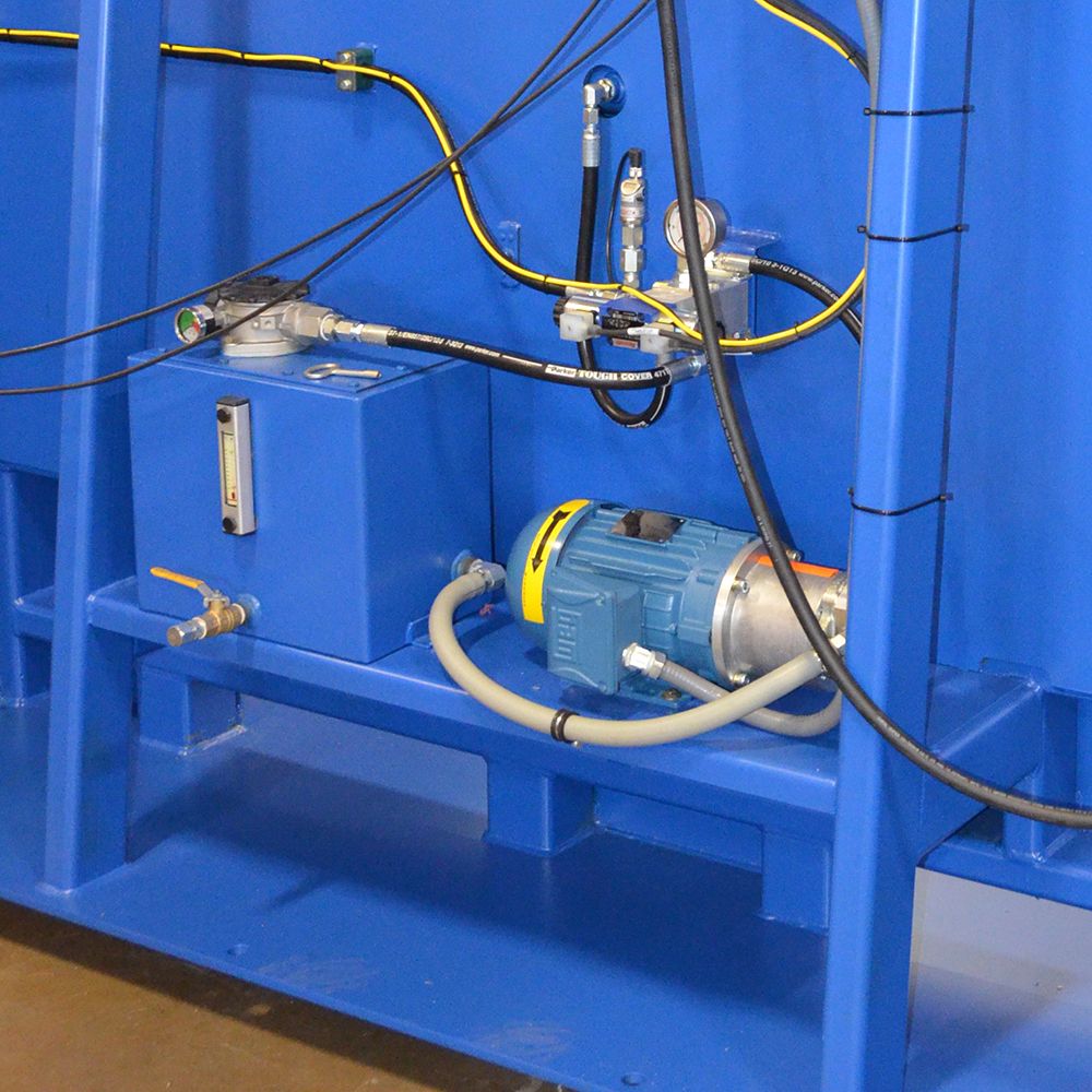 Continuous duty 3 phase power pack