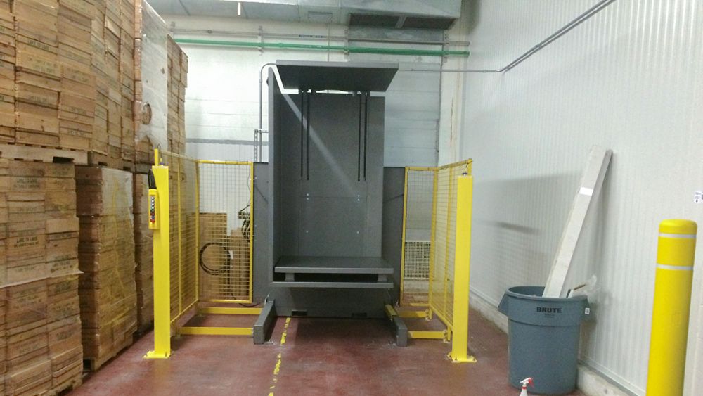 SC-86 Pallet Inverter with USDA approved steel paint