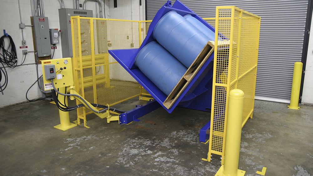 SC Pallet Inverter with drums