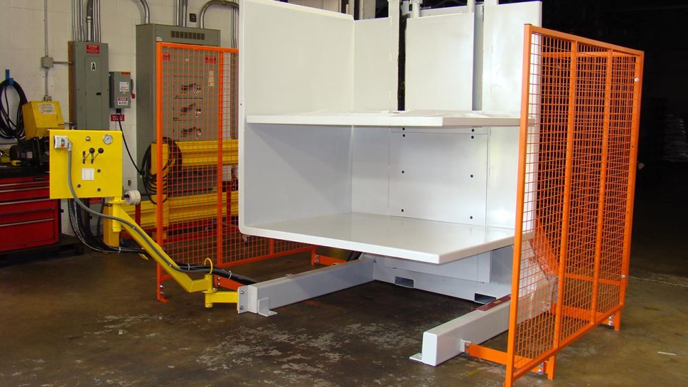 Pallet Inverter with custom color scheme