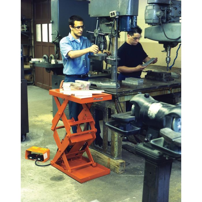 DXS48-15 Electric Double Scissor Lift Table Image 2