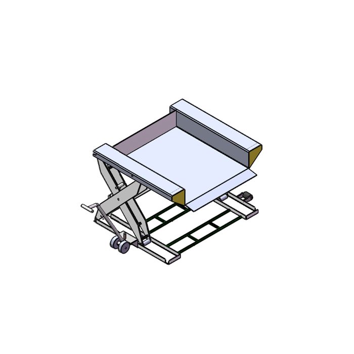 SL SS GL32-30P Portable Stainless Steel Ground Level Pallet Positioner Image 2
