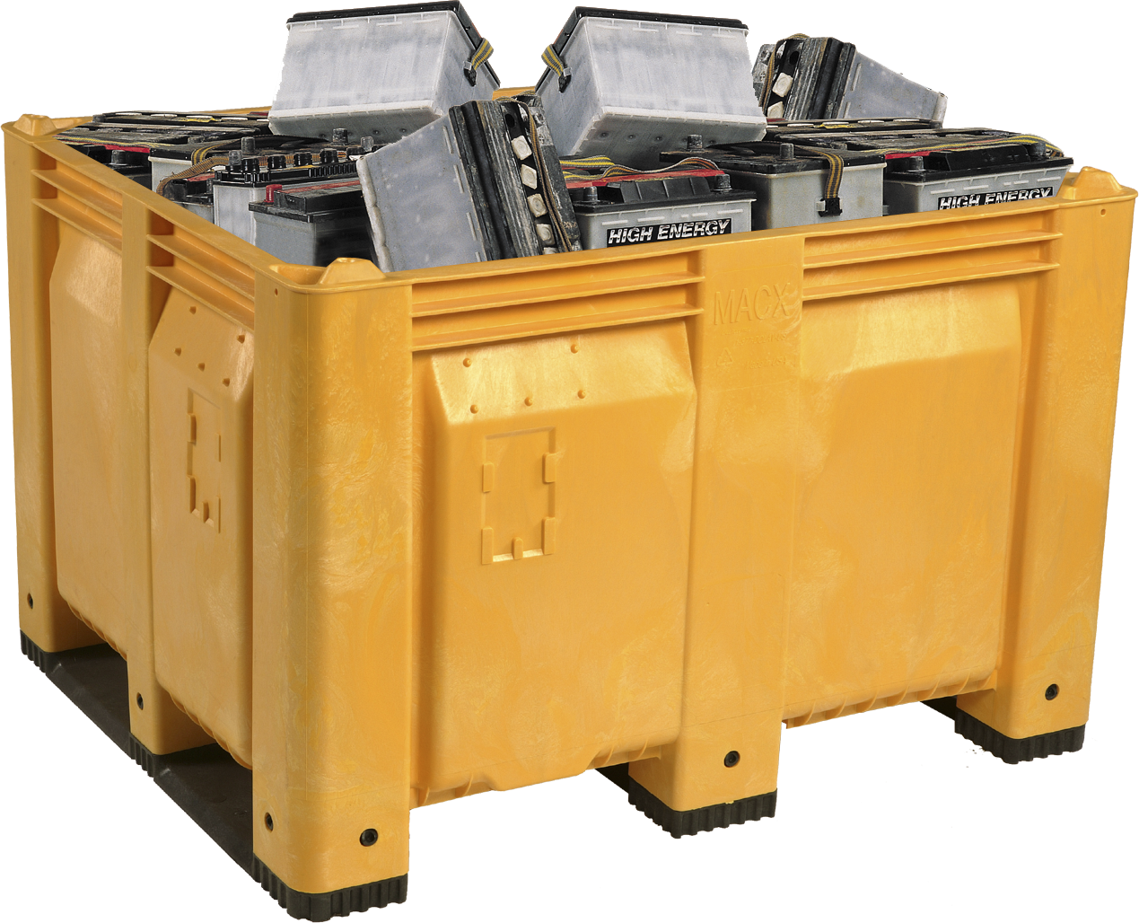 MACX-YL-LSR Yellow Long Side Bin Image 2