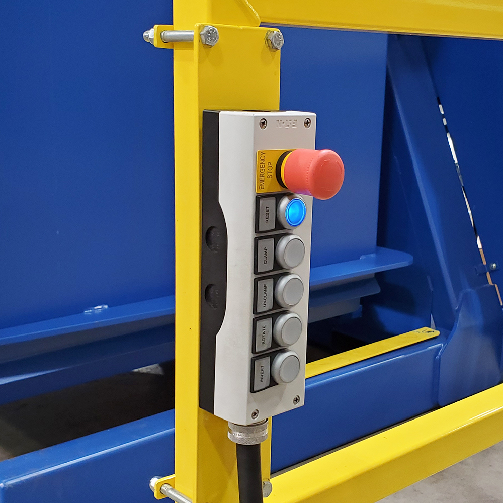 Pendant with E-stop and reset