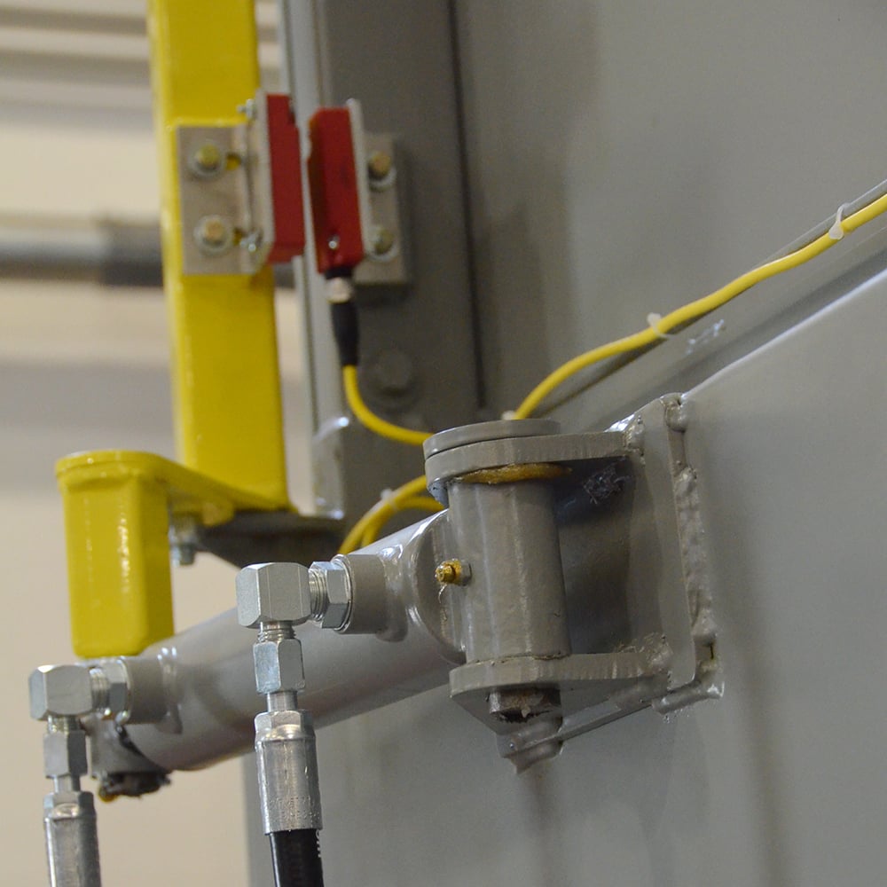 Powered gate