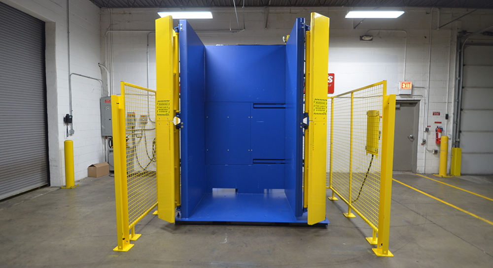 Pallet straightener - load position