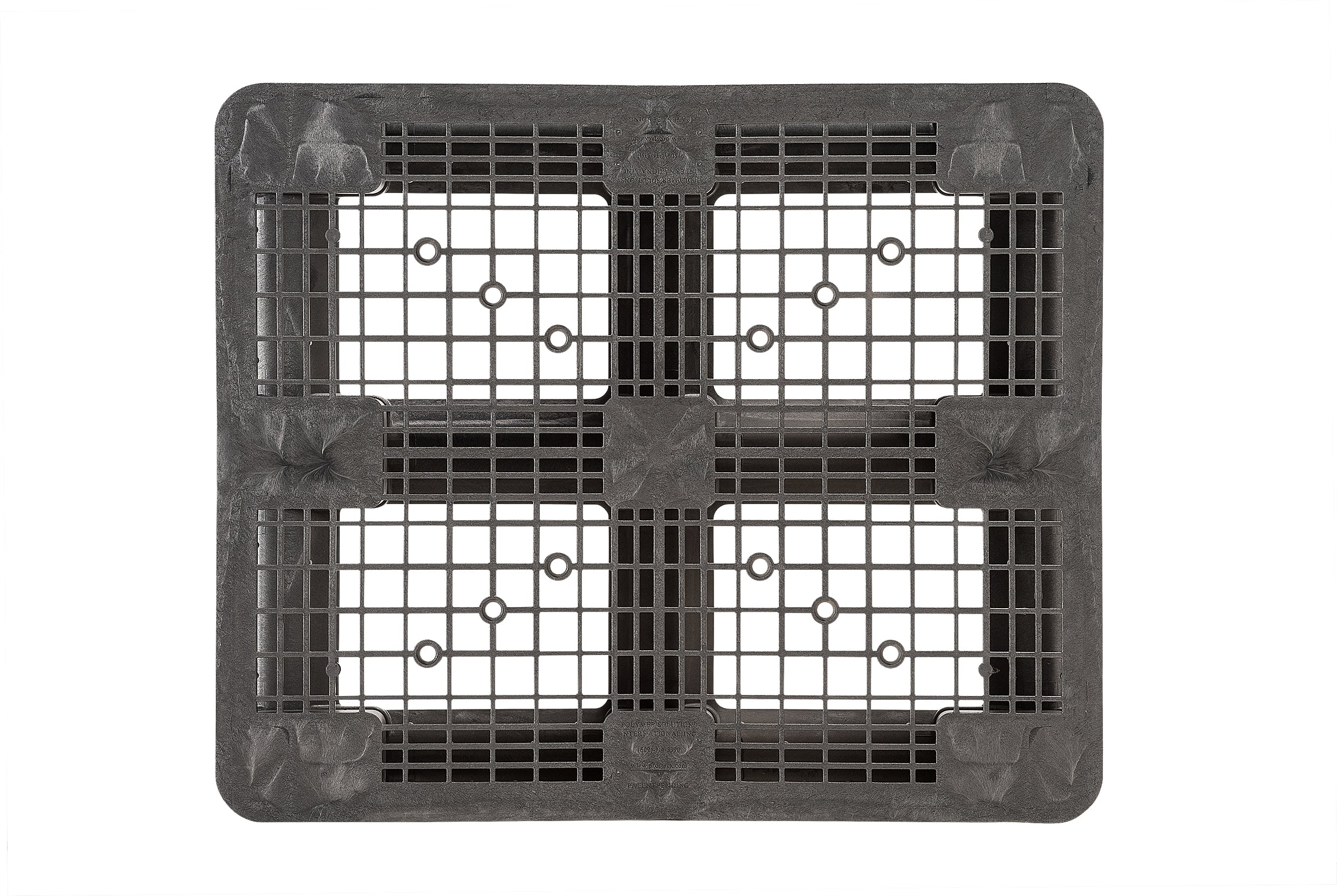 40 x 48 Double Leg Ratchet Rackable Pallet - Black Image 5