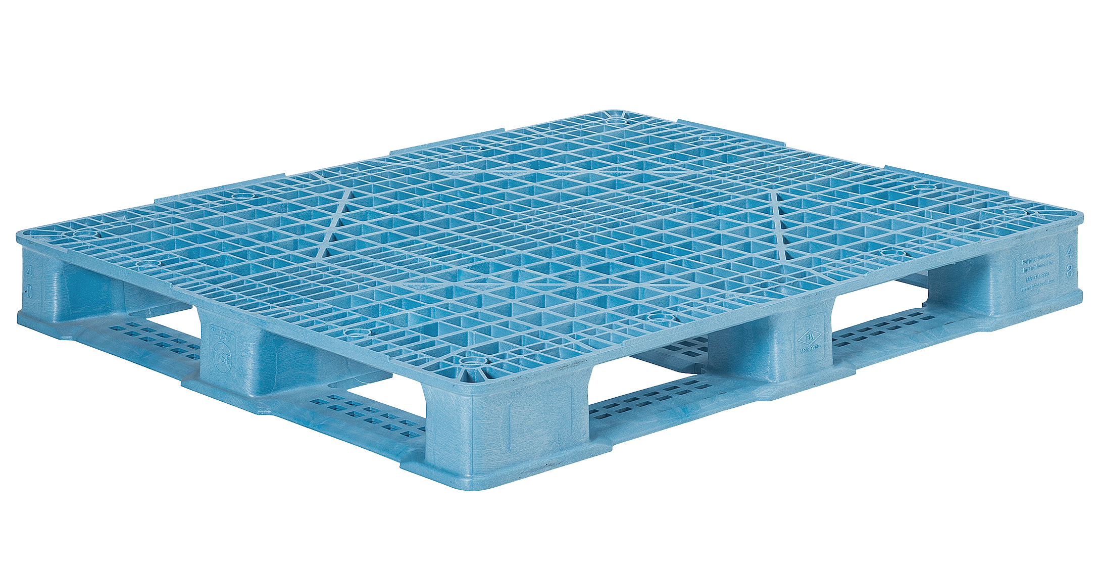 Plastic Pallets > Edge Rackable Plastic Pallets
