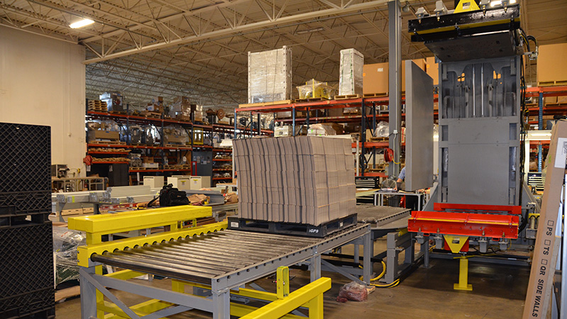 Inline Load Inverter with folding sidewall