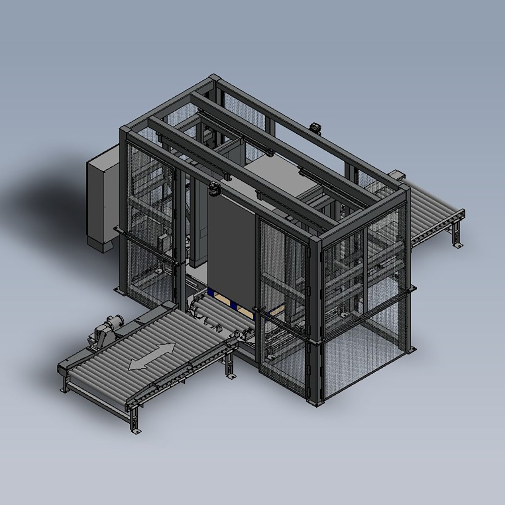 LP-2000-B Load Straightener-Conveyor Fed Image 7