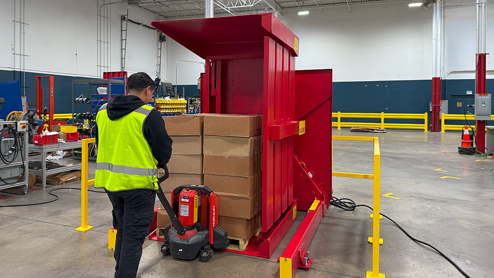 Ground Loaded Pallet Inverter