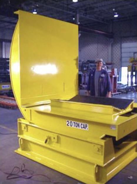 M9604-RT Mechanical Rotating Top Upender Image 2