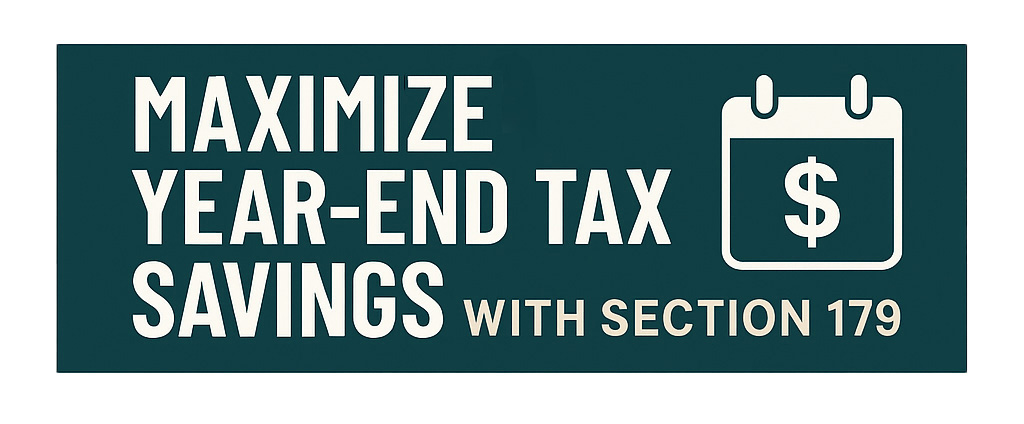 Maximize Year-End Tax Savings with Section 179 and Material Handling Equipment