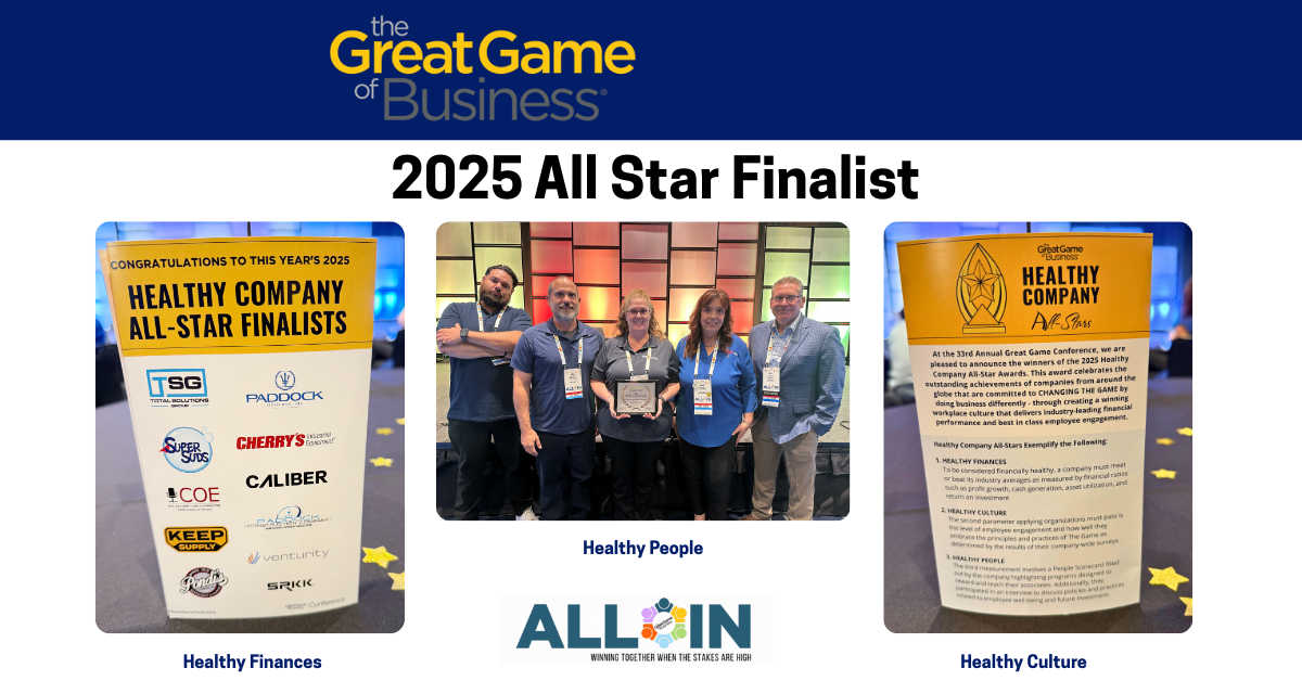 Healthy Company All-Star Finalist