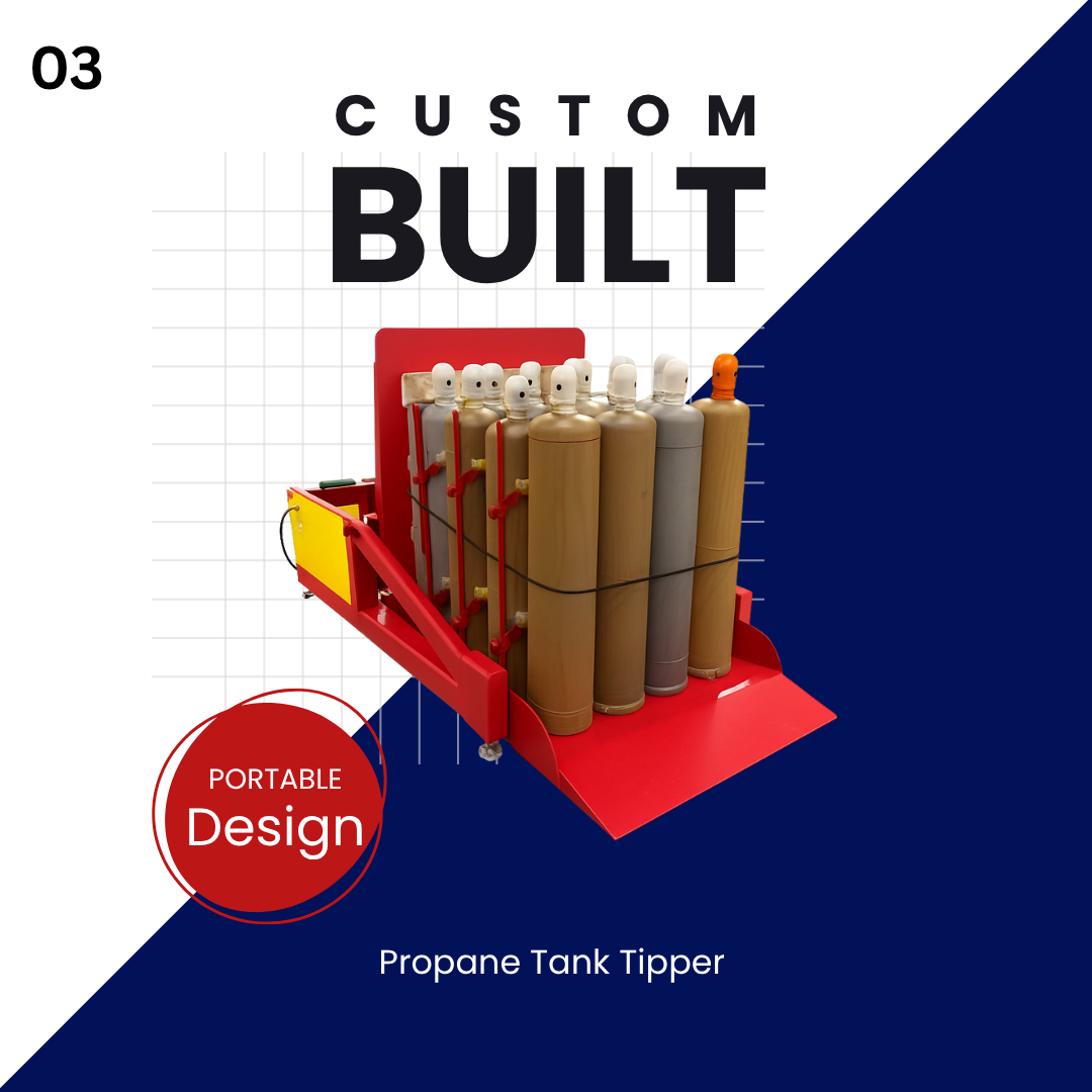 Portable Design Propane Tank Tipper
