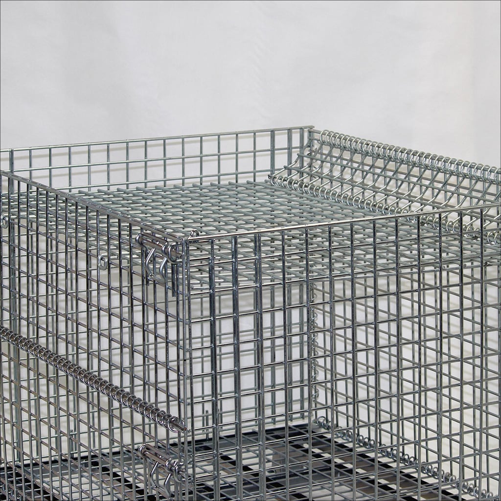 Hinged security lid