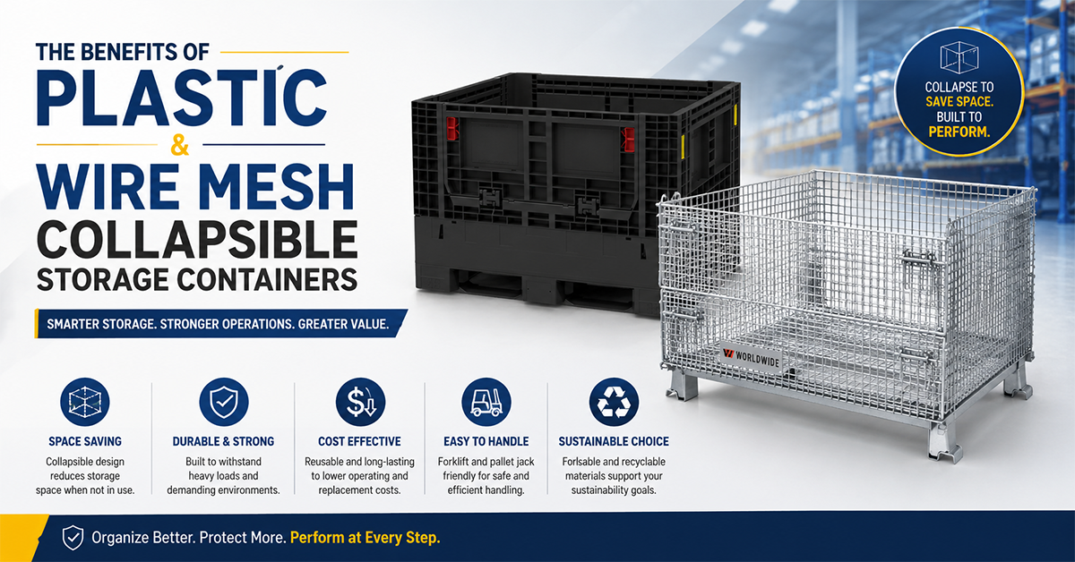 Benefits of Collapsible Storage Containers