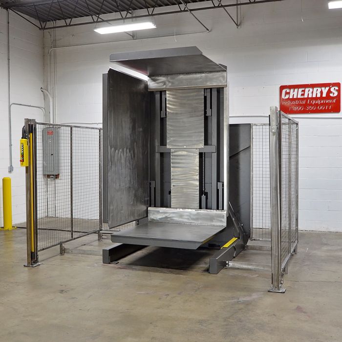 DC-91-SS Stainless Steel Dual Clamp Pallet Inverter Image 2