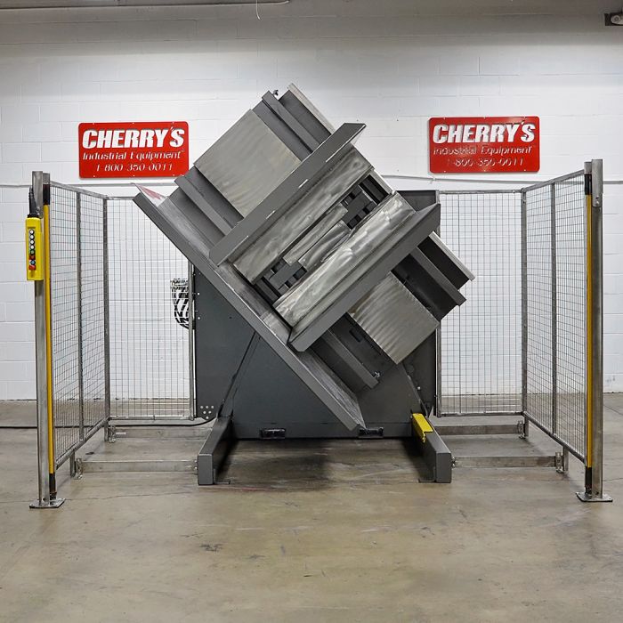 DC-91-SS Stainless Steel Dual Clamp Pallet Inverter Image 3