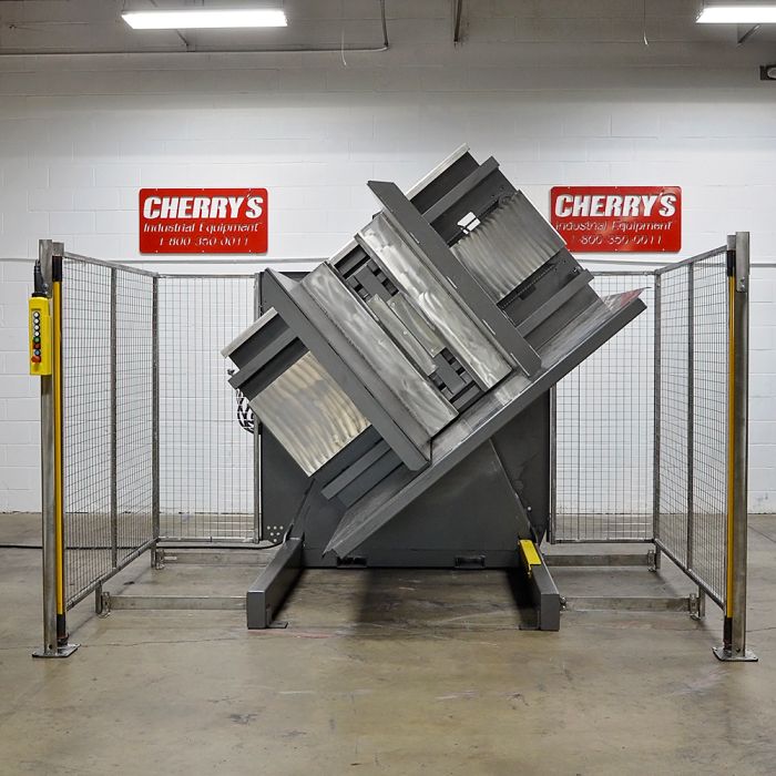 DC-91-SS Stainless Steel Dual Clamp Pallet Inverter Image 4