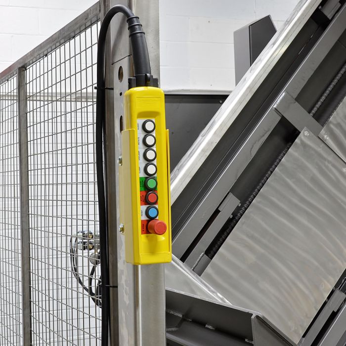 DC-91-SS Stainless Steel Dual Clamp Pallet Inverter Image 6