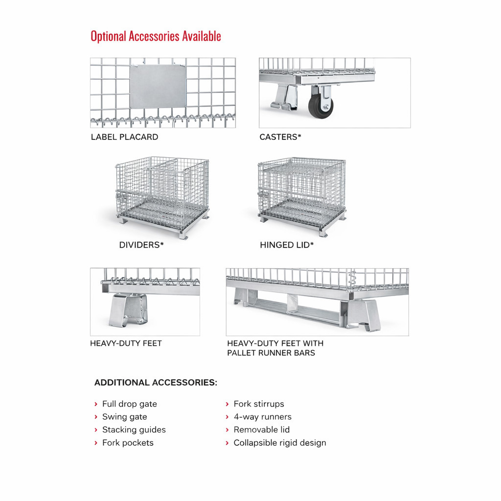 W-J-203222 Junior Wire Mesh Container Image 3