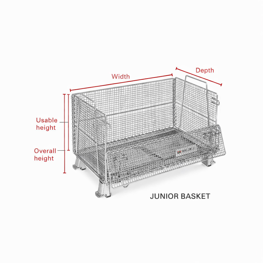 W-J-203222 Junior Wire Mesh Container Image 4