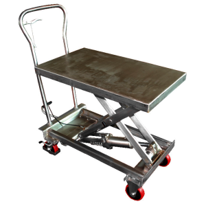 Portable Stainless Steel Lift Cart 